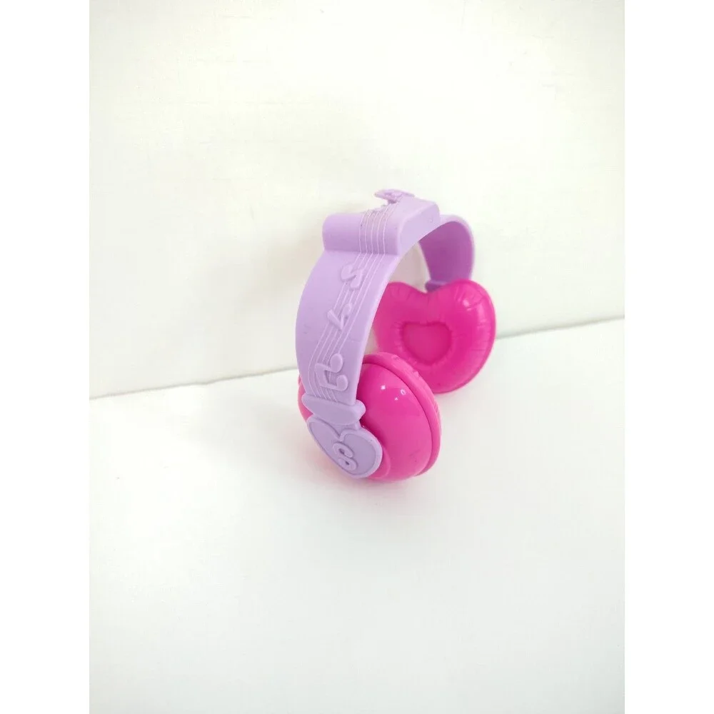 Shopkins Super Mall Headphones Replacement Parts Pink Hearts